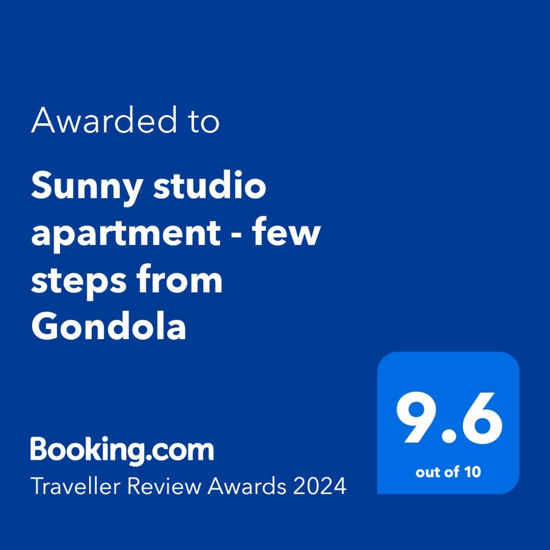 Sunny Studio Apartment - Few Steps From Gondola Bansko Extérieur photo